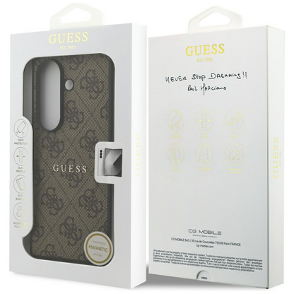 MagSafe-Hülle für Samsung Galaxy Z Fold7 F966, Guess, 4G Classic, Braun, Wiederverpackt