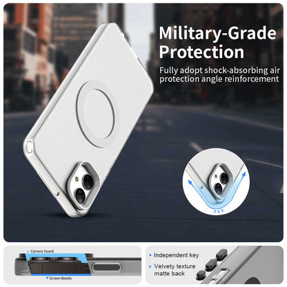 MagSafe-Hülle für Samsung Galaxy A05 A055, Techsuit, CandyCase, Weiß