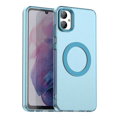 MagSafe-Hülle für Samsung Galaxy A05 A055, Techsuit, CandyCase, Blau