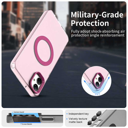 MagSafe-Hülle für Samsung Galaxy A05 A055, Techsuit, CandyCase, Rosa