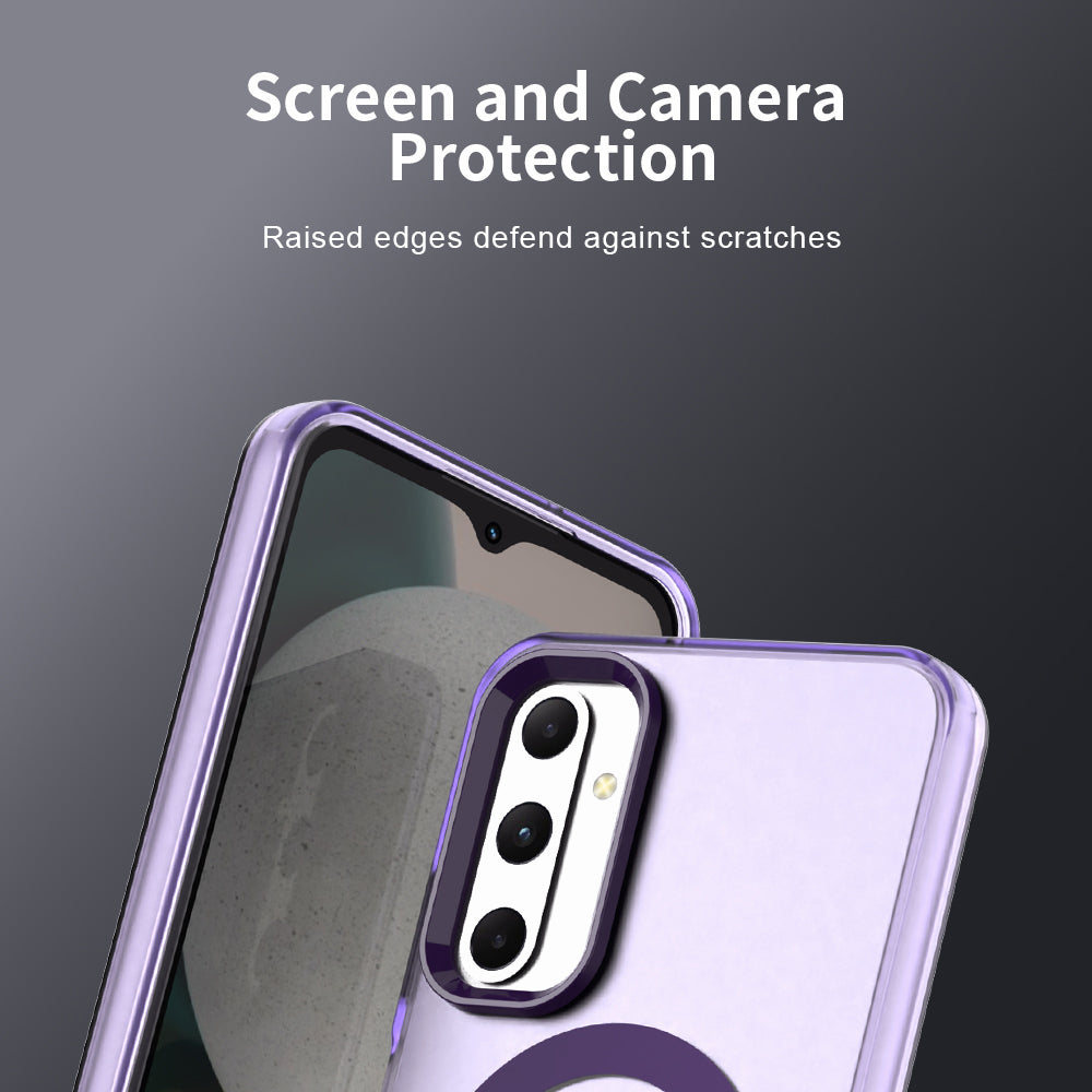 MagSafe Case for Samsung Galaxy A05s A057, Techsuit, CandyCase, Purple