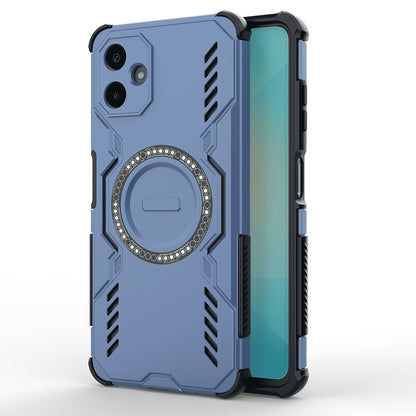 MagSafe Case for Samsung Galaxy A06 A065, Techsuit, ArmorMag, Blue
