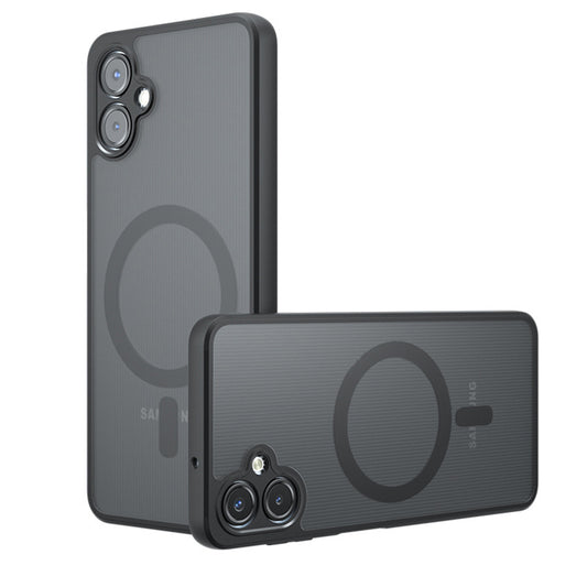 MagSafe Hülle für Samsung Galaxy A07 4G A075, Techsuit, PureFrost, Satinschwarz