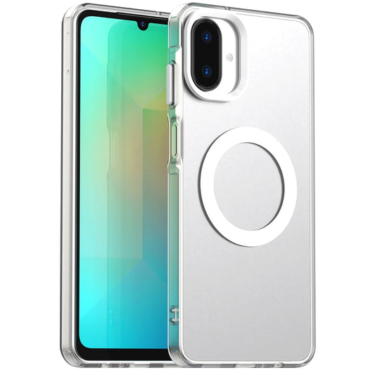 MagSafe-Hülle für Samsung Galaxy A07 4G A075, Techsuit, CandyCase, Weiß