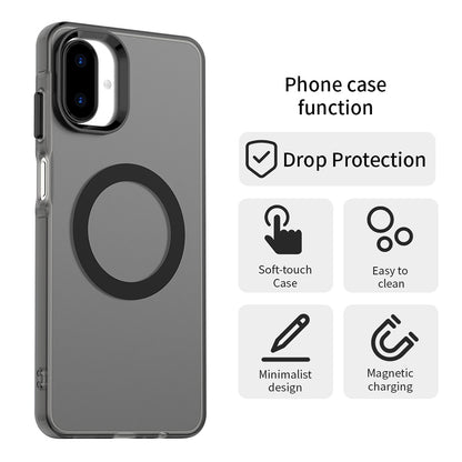 MagSafe-Hülle für Samsung Galaxy A07 4G A075, Techsuit, CandyCase, Schwarz