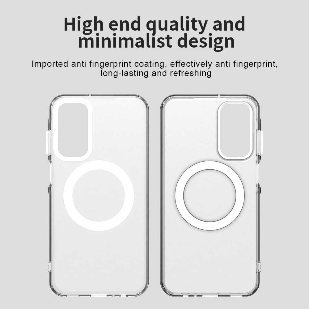 MagSafe-Hülle für Samsung Galaxy A15 5G A156 / A15 A155, Techsuit, CandyCase, Weiß