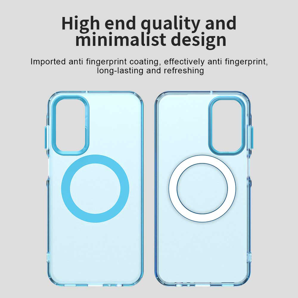 MagSafe-Hülle für Samsung Galaxy A15 5G A156 / A15 A155, Techsuit, CandyCase, Blau