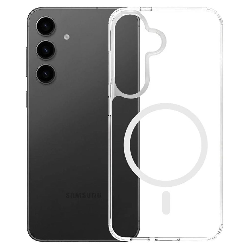 MagSafe-Hülle für Samsung Galaxy A16 5G A166 / A16 4G A165, 3MK, Armor MagCase, Transparent
