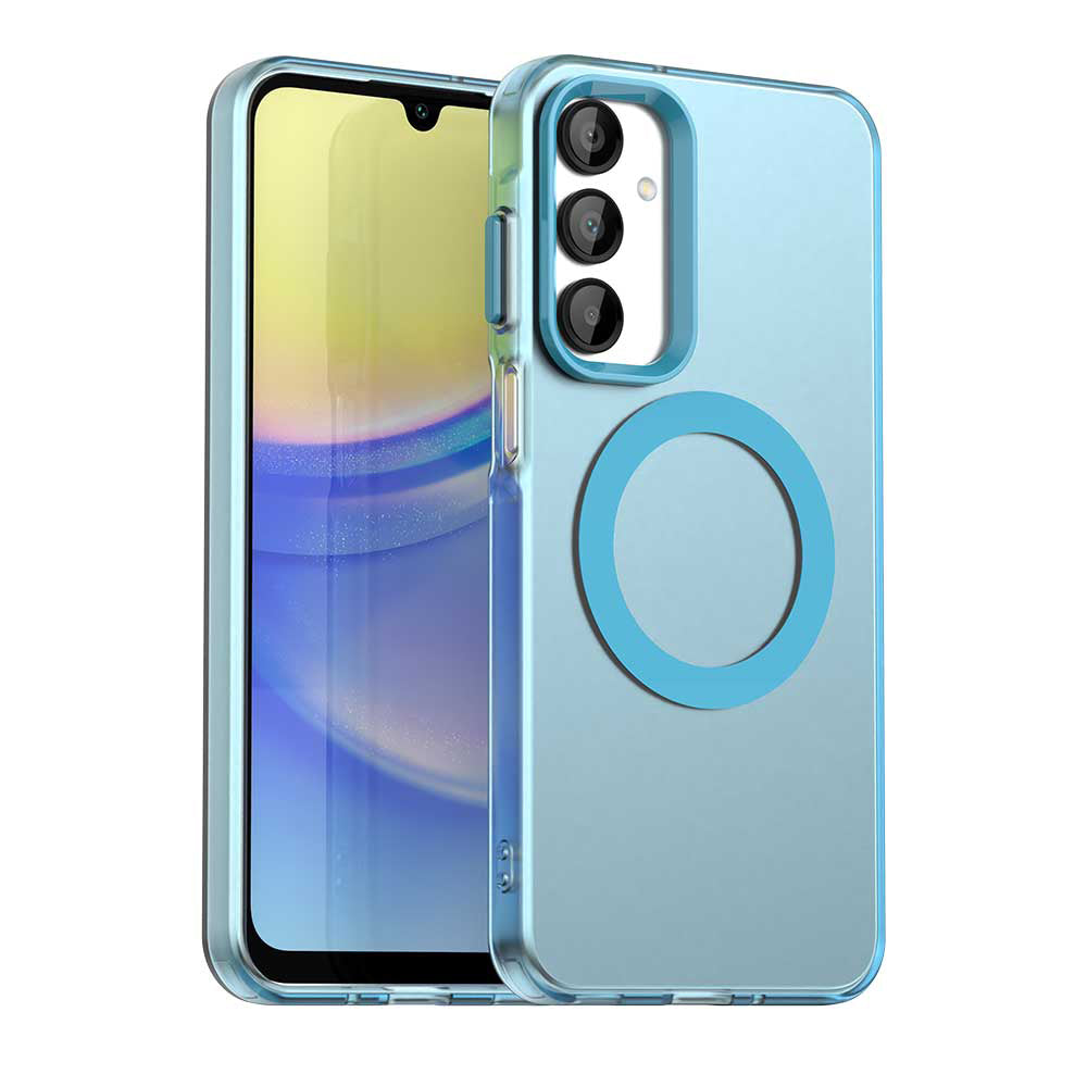 MagSafe-Hülle für Samsung Galaxy A16 5G A166 / A16 4G A165, Techsuit, CandyCase, Blau
