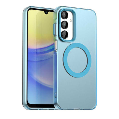 MagSafe-Hülle für Samsung Galaxy A16 5G A166 / A16 4G A165, Techsuit, CandyCase, Blau