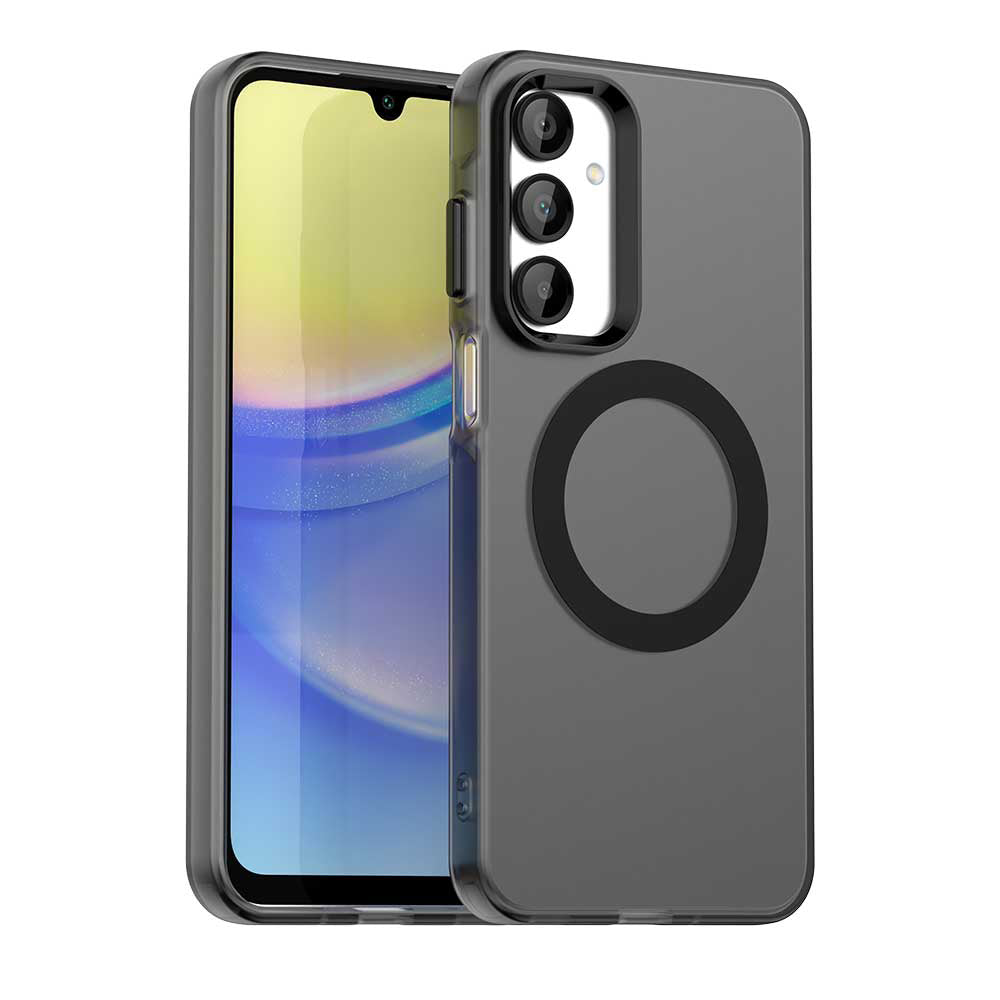 MagSafe-Hülle für Samsung Galaxy A16 5G A166 / A16 4G A165, Techsuit, CandyCase, Schwarz