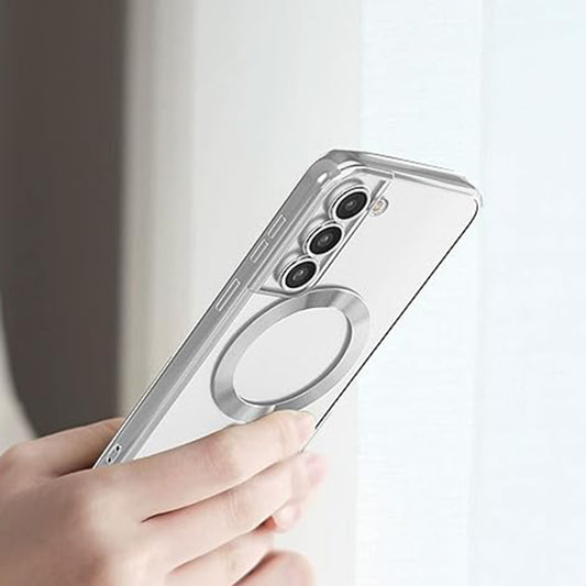 MagSafe-Hülle für Samsung Galaxy A17 4G / A17 5G, Techsuit, Luxury Crystal, Rot