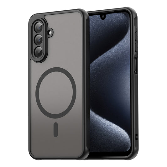 MagSafe Case for Samsung Galaxy A17 5G, Techsuit, HaloFrost II, Black