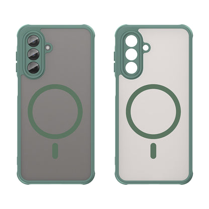 MagSafe-Hülle für Samsung Galaxy A17 5G, Techsuit, HaloFrost II, Grün