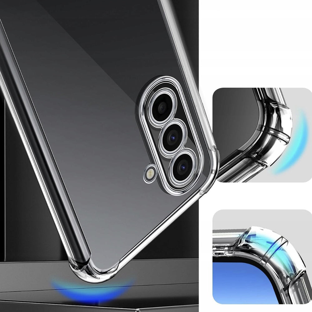 MagSafe-Hülle für Samsung Galaxy A17 5G, Techsuit, stoßfest, transparent