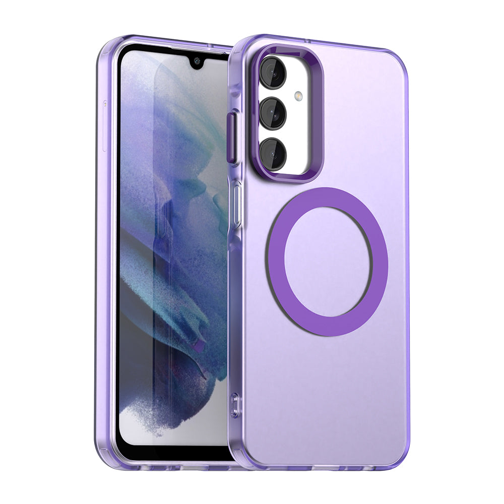 MagSafe Case for Samsung Galaxy A25 A256, Techsuit, CandyCase, Purple