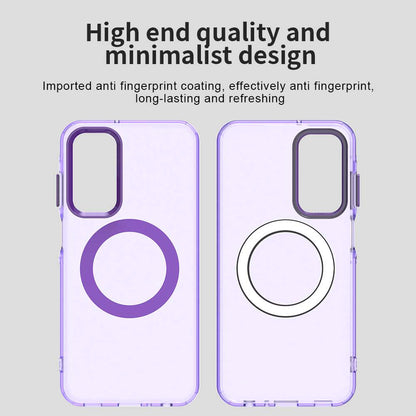 MagSafe Case for Samsung Galaxy A25 A256, Techsuit, CandyCase, Purple