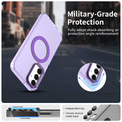 MagSafe Case for Samsung Galaxy A25 A256, Techsuit, CandyCase, Purple