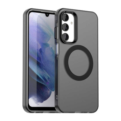 MagSafe-Hülle für Samsung Galaxy A25 A256, Techsuit, CandyCase, Schwarz