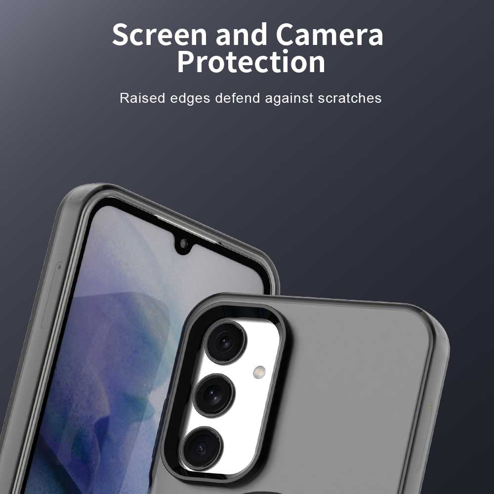 MagSafe-Hülle für Samsung Galaxy A25 A256, Techsuit, CandyCase, Schwarz