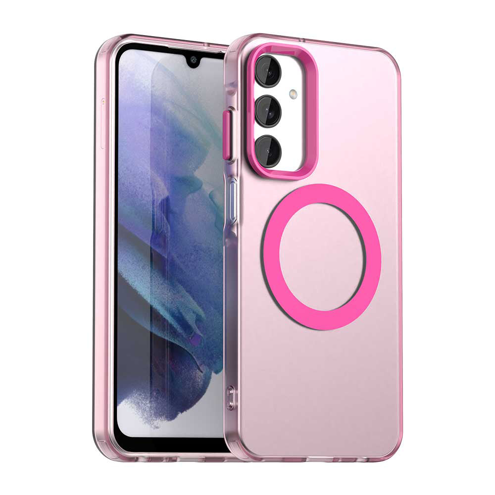 MagSafe Case for Samsung Galaxy A25 A256, Techsuit, CandyCase, Pink