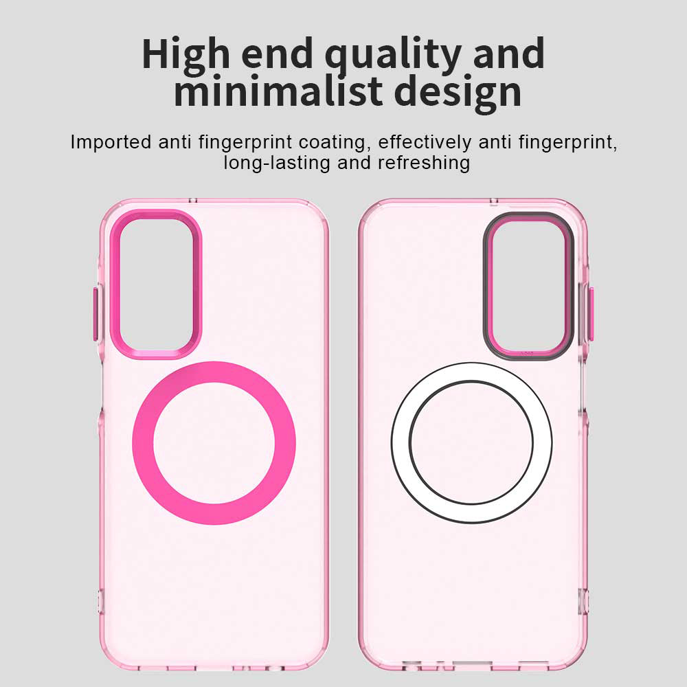 MagSafe Case for Samsung Galaxy A25 A256, Techsuit, CandyCase, Pink