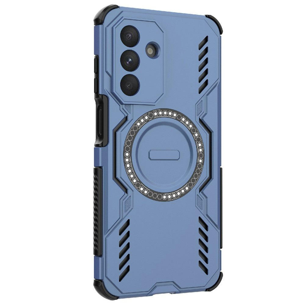 MagSafe-Hülle für Samsung Galaxy A26 A266, Techsuit, ArmorMag, Blau