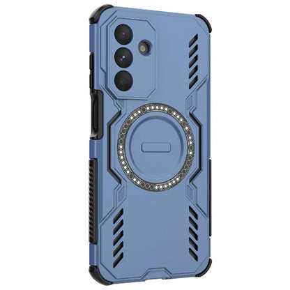 MagSafe-Hülle für Samsung Galaxy A26 A266, Techsuit, ArmorMag, Blau