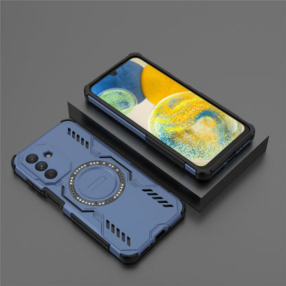 MagSafe-Hülle für Samsung Galaxy A26 A266, Techsuit, ArmorMag, Blau