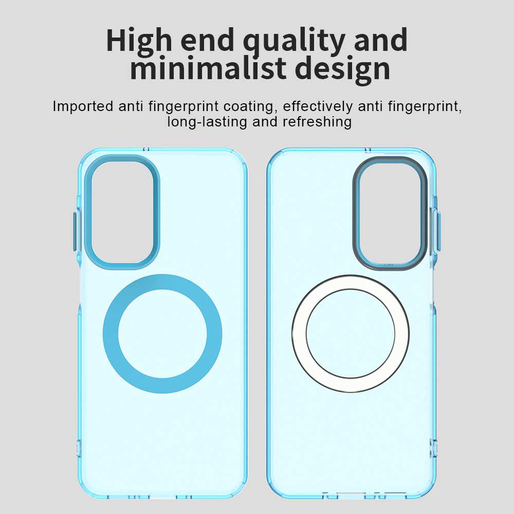 MagSafe-Hülle für Samsung Galaxy A27 5G, Techsuit, CandyCase, Blau