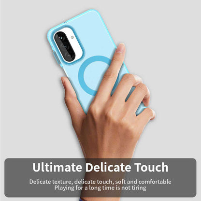 MagSafe-Hülle für Samsung Galaxy A27 5G, Techsuit, CandyCase, Blau