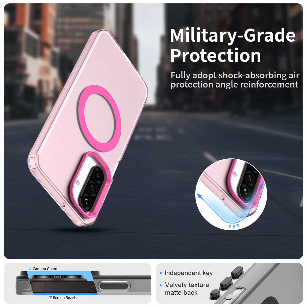 MagSafe Case for Samsung Galaxy A27 5G, Techsuit, CandyCase, Pink