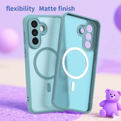 MagSafe-Hülle für Samsung Galaxy A27 5G, Techsuit, HaloFrost II, Hellgrün