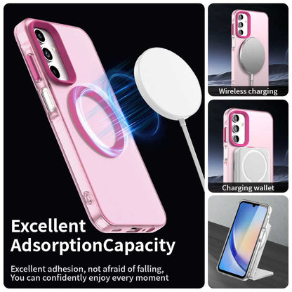 MagSafe Case for Samsung Galaxy A35 5G A356, Techsuit, CandyCase, Pink