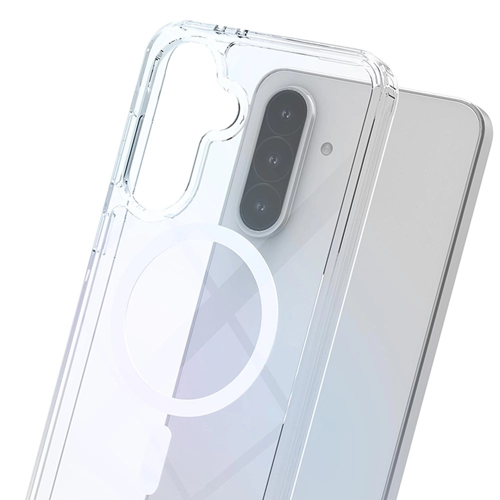MagSafe-Hülle für Samsung Galaxy A36 A366, 3MK, Armor MagCase, Transparent