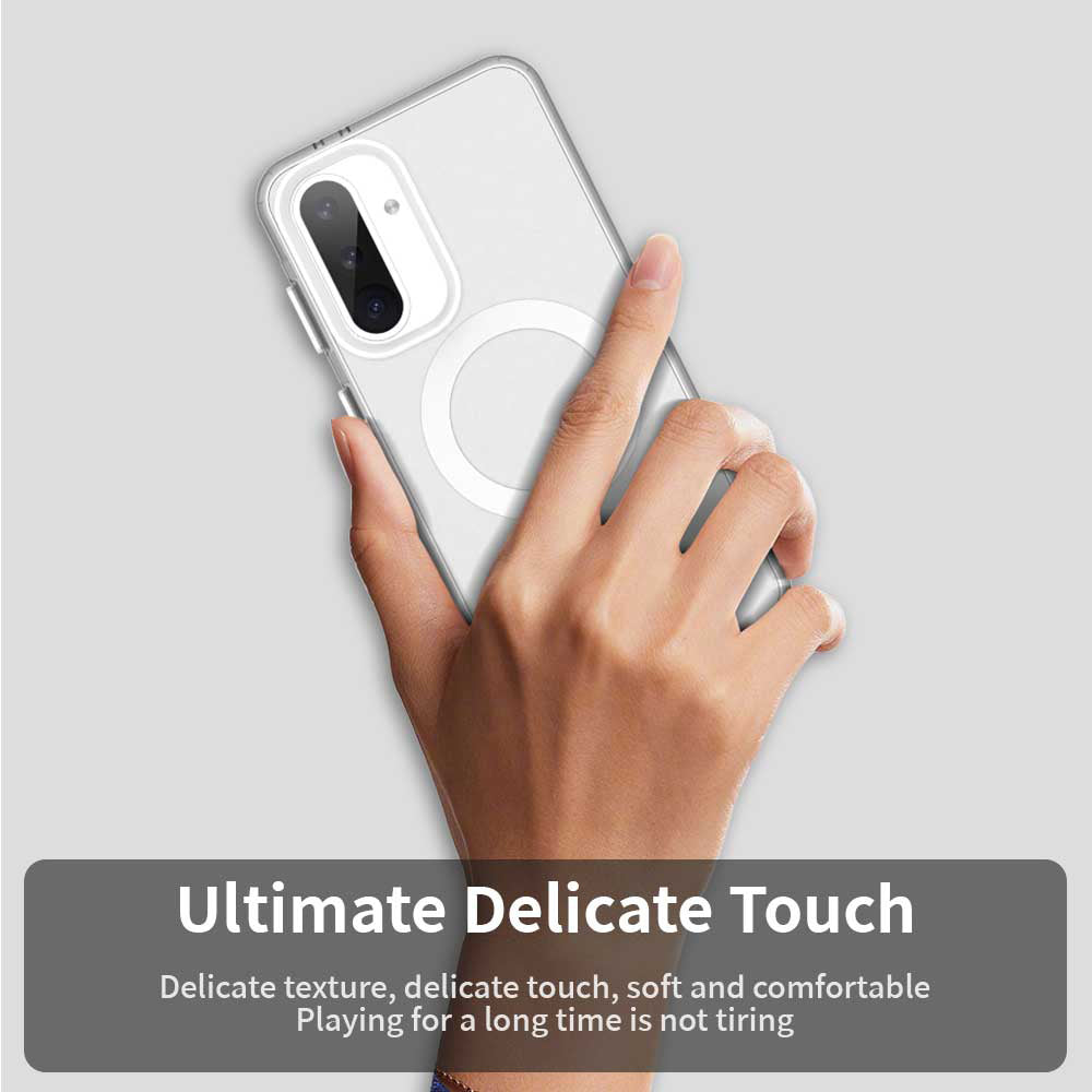 MagSafe-Hülle für Samsung Galaxy A36 A366, Techsuit, CandyCase, Weiß