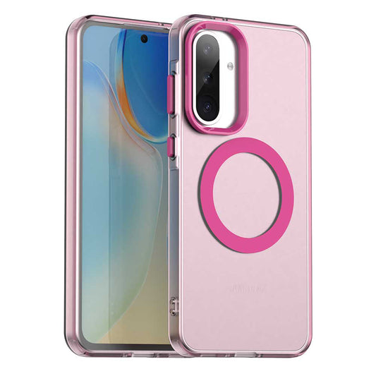 MagSafe-Hülle für Samsung Galaxy A36 A366, Techsuit, CandyCase, Rosa