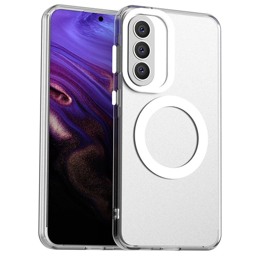 MagSafe Hülle für Samsung Galaxy A37 5G, Techsuit, CandyCase, Weiß