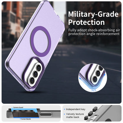 MagSafe Hülle für Samsung Galaxy A37 5G, Techsuit, CandyCase, Lila