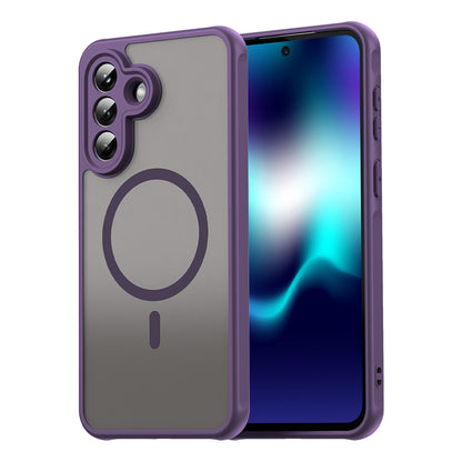 MagSafe Hülle für Samsung Galaxy A37 5G, Techsuit, HaloFrost II, Lila