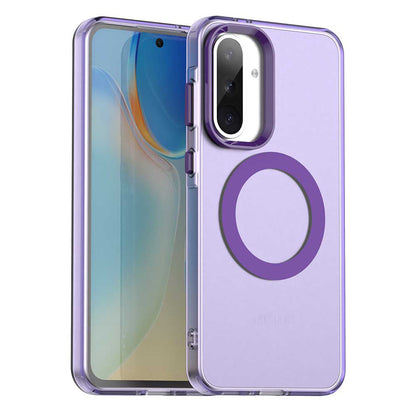 MagSafe Case for Samsung Galaxy A56 A566, Techsuit, CandyCase, Purple