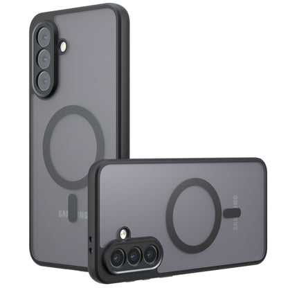 MagSafe-Hülle für Samsung Galaxy A56 A566, Techsuit, PureFrost, Satin Schwarz
