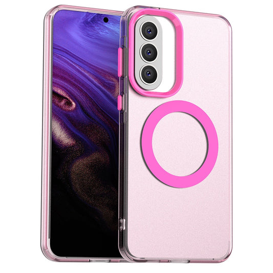 MagSafe Hülle für Samsung Galaxy A57 5G, Techsuit, CandyCase, Rosa