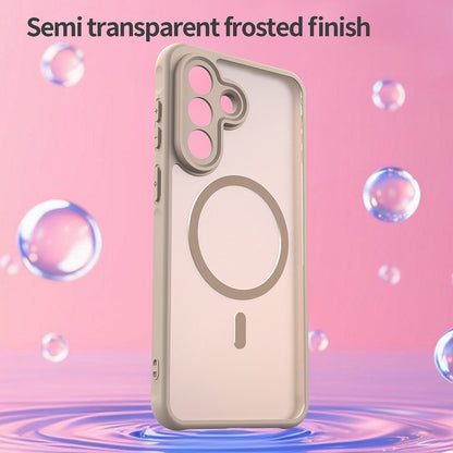MagSafe Case for Samsung Galaxy A57 5G, Techsuit, HaloFrost II, Gold