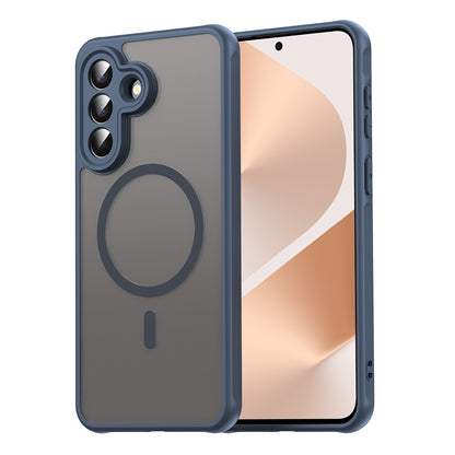 MagSafe Case for Samsung Galaxy A57 5G, Techsuit, HaloFrost II, Navy Blue