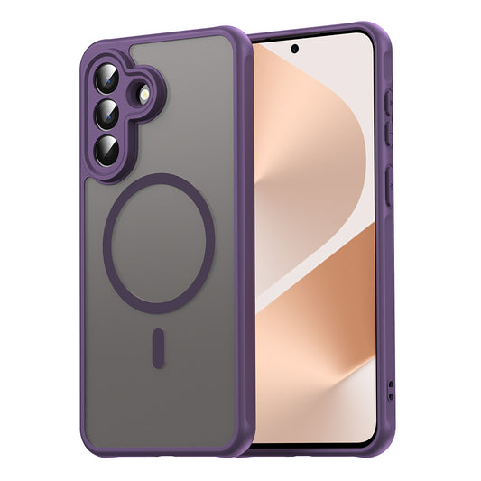 MagSafe Hülle für Samsung Galaxy A57 5G, Techsuit, HaloFrost II, Lila