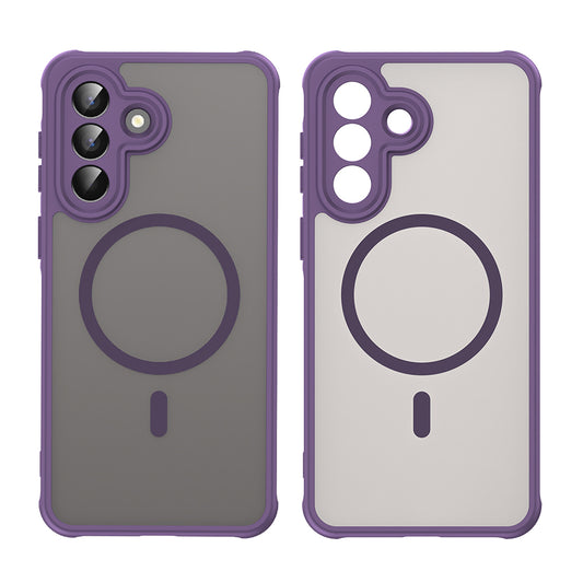 MagSafe Hülle für Samsung Galaxy A57 5G, Techsuit, HaloFrost II, Lila