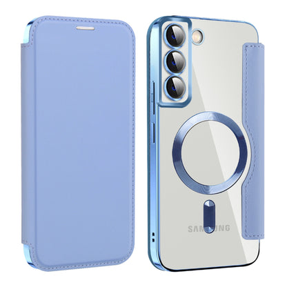 MagSafe-Hülle für Samsung Galaxy S22+ 5G S906, Techsuit, SmartMag Book, Blau
