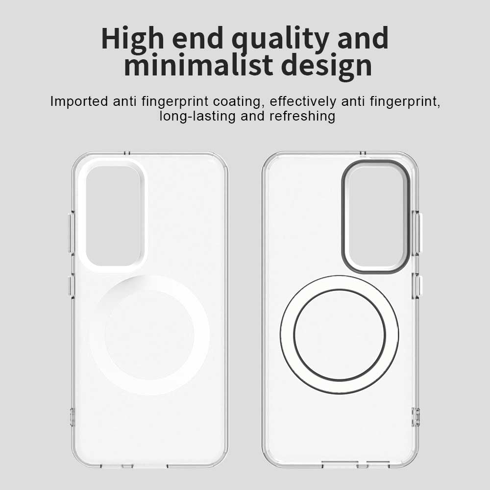 MagSafe-Hülle für Samsung Galaxy S23+ S916, Techsuit, CandyCase, Weiß