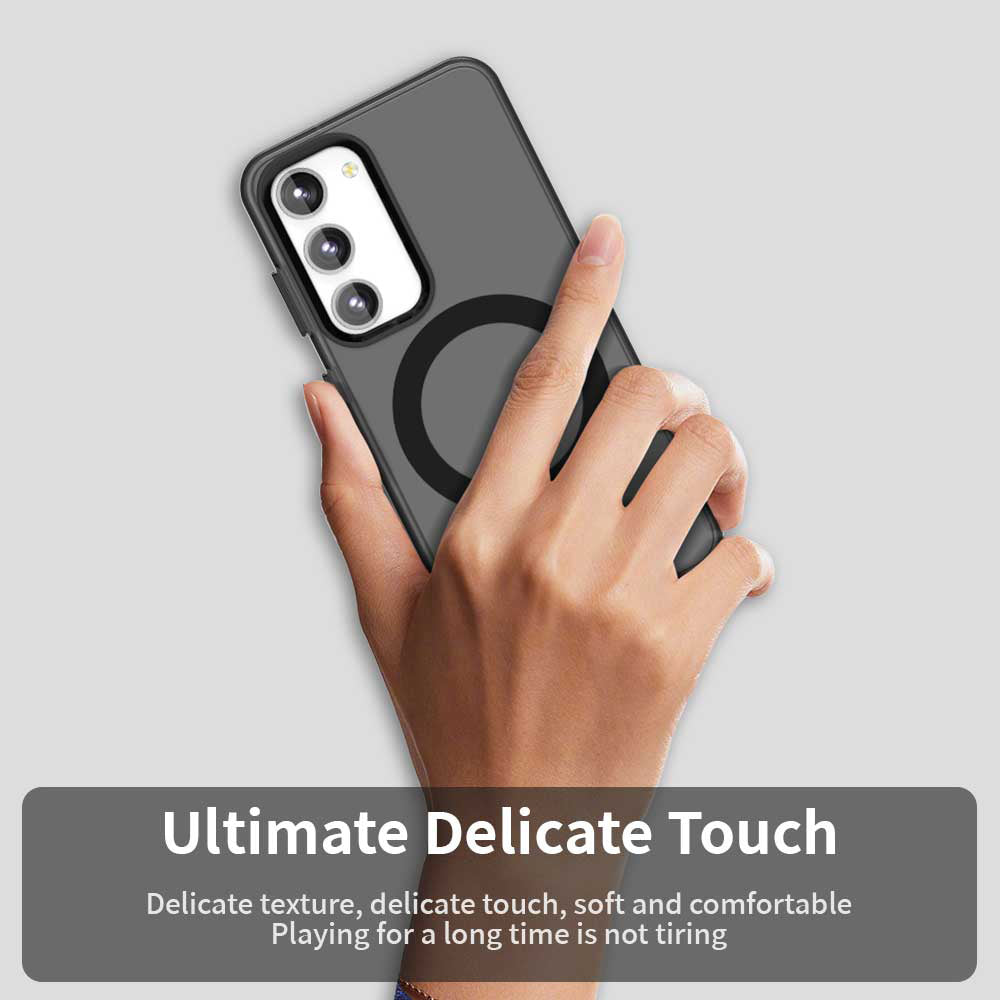 MagSafe-Hülle für Samsung Galaxy S23+ S916, Techsuit, CandyCase, Schwarz